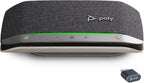 Poly Sync 20+ Personal Portable Bluetooth Speakerphone (Plantronics) - Noise/Echo Reduction - USB-C Bluetooth Adapter - Works w/Teams, Zoom, PC, Mac, Mobile – Amazon Exclusive