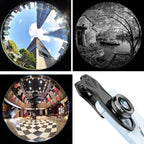 210° Fisheye Lens, Professional Cell Phone Lens for iPhone,Samsung,Pixel,BlackBerry,Ipad,Notebook,Etc,Fish Eye Lens