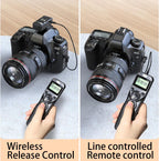 Pixel Wireless Shutter Remote Release Control TW283 for Nikon Z7 Z6 Df D90 D7500 D3300 D3100 D3200 D5000 D5500 D7200 D7000 D600 D750