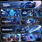 SANSUI Curved 24 Inch Gaming Monitor 160Hz FHD 1080P Computer Monitor,MPRT 1ms 1500R Fast VA Display, Freesync,HDR,3000:1 Contrast Ratio, HDMI2.0,DP1.4, VESA Compatiable(ES-G24C1L HDMI Cable Included)