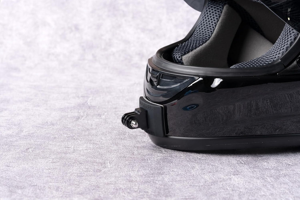 Flex Classic Flexible Adhesive Action Camera Mount for Motorcycle windscreens, MX Visor Peaks, Helmets, fairings, cowls, and More! Compatible with GoPro, Insta360, DJI, Sugru, and More