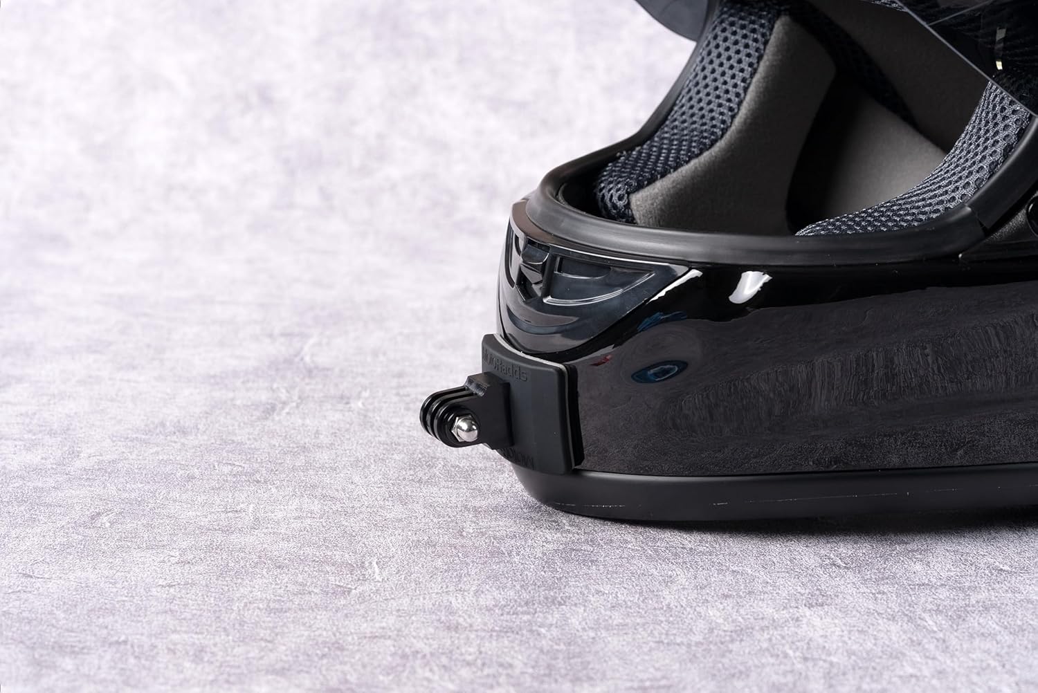 Flex Classic Flexible Adhesive Action Camera Mount for Motorcycle windscreens, MX Visor Peaks, Helmets, fairings, cowls, and More! Compatible with GoPro, Insta360, DJI, Sugru, and More