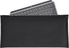 Computer Keyboard Dust Cover Sleeve Bag for Universal Keyboard, 68-87 Keys Wireless/Wired Gaming PC Keyboard Dust Cover, Logitech/Dell/Corsair/Havit/Redragon/Arteck/Apple Keyboard Protector-Black