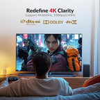 AV Access 4K DisplayPort 1.2a KVM Extender DP Over Ethernet HDBaseT 3.0 PoE, Uncompressed 4K Transmission up to 100m/330ft, 144-240Hz, 4*USB 2.0 Ports, 2-Way Audio, Zero Latency (4KEX100-DP-Pro)