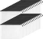 SUNEE Mesh Zipper Pouch 11x16 in (Black, 30 Packs), Large Mesh Zipper Pouch Bags for School Office Supplies, Puzzles & Games, Travel Accessories, Waterproof Zipper Pouches for Organizing