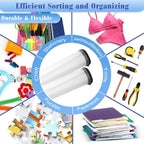 Jetec 32 Pcs Mesh Zipper Bags Toy Storage Bikini Organizer Bag Bolsas Para Guardar Trajes De Baño Waterproof Zipper Reusable Pouch Puzzle Multipurpose for Storage Office(Black,7.5 x 5 Inch)