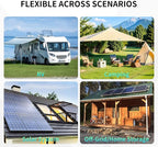 12V 100Ah LiFePO4 Lithium Battery, Built-in 100A BMS with Low-Temp Protection, 15000+ Deep Cycles & 1280Wh Energy for RV, Solar, Marine, Trolling Motor, Home Storage