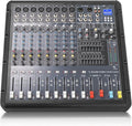 Sound Town 10-Channel 2x800W Powered Mixer w/ 2 Bus, DSP effects, USB, MP3, Dual 7-band EQ, Phantom Power (TRITON-102PW)
