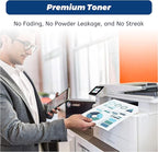 070 Toner Cartridges,for Canon 070 CRG070 070H for Canon imageCLASS MF465dw, MF462dw, LBP247dw, LBP246dw Printer,2 Black (with Chip)