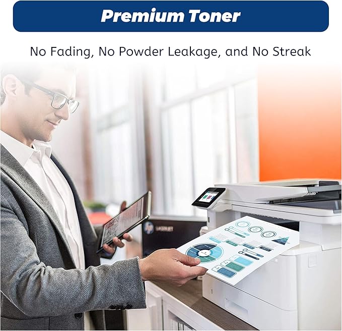 070 Toner Cartridges,for Canon 070 CRG070 070H for Canon imageCLASS MF465dw, MF462dw, LBP247dw, LBP246dw Printer,2 Black (with Chip)