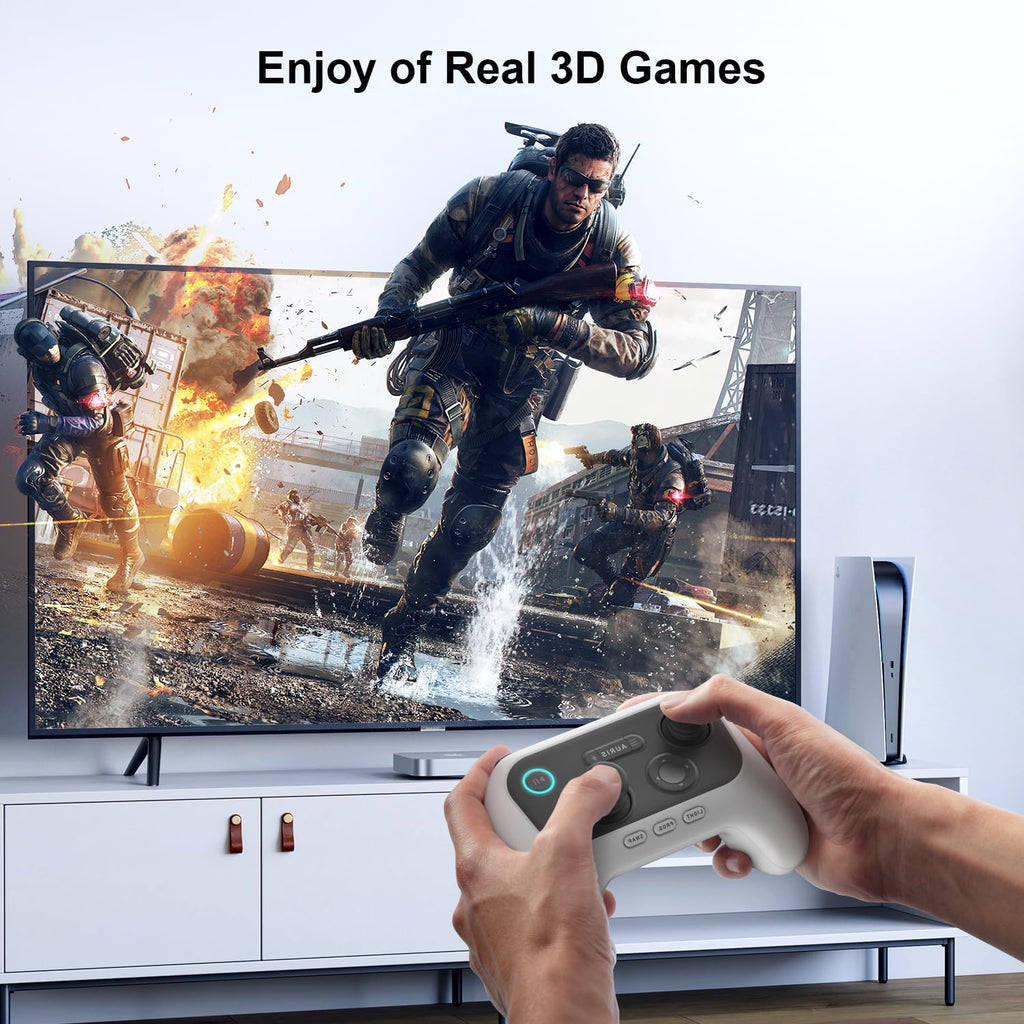 HDMI Switch SGEYR 5x1 HDMI Switcher 5 in 1 Out Multiple HDMI HUB 5 Port Box with IR Remote Control HDMI 1.4 HDCP 1.4 Support 4K@30Hz Ultra HD 3D 2160P 1080P(Grey)