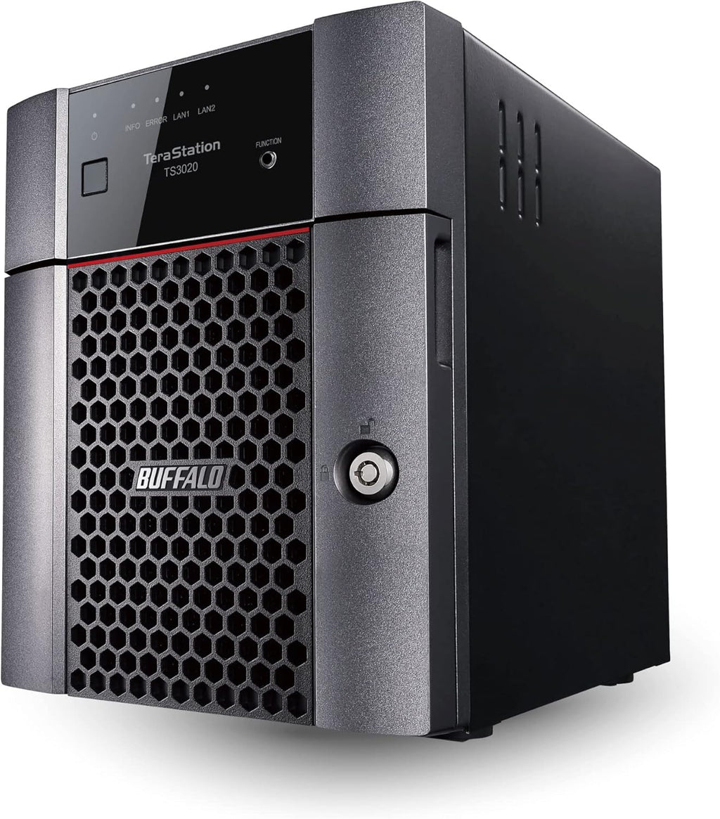 BUFFALO TeraStation 3420DN 4-Bay SMB 16TB (4x4TB) Desktop NAS w/Hard Drives Included Network Attached Storage