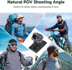 AKASO Quick Release Backpack Shoulder Strap Mount for Gopro 13 12 11 10 9, EK7000/EK7000 Pro/Brave 4/Brave 4 Pro/Brave 7 LE/Brave 7/Brave 8 and Other Action Cameras