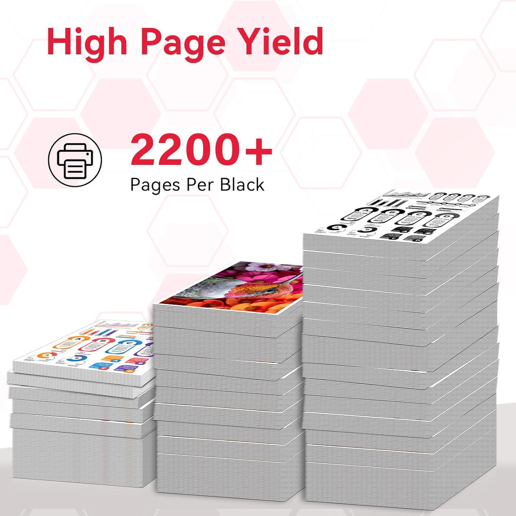 LEMERO 137 Black Toner Cartridge Compatible Replacement for Canon 137 CRG-137 Black Toner for ImageClass D570 MF236n MF232w MF216n LBP151dw Printer (137 Black-4 Pack)