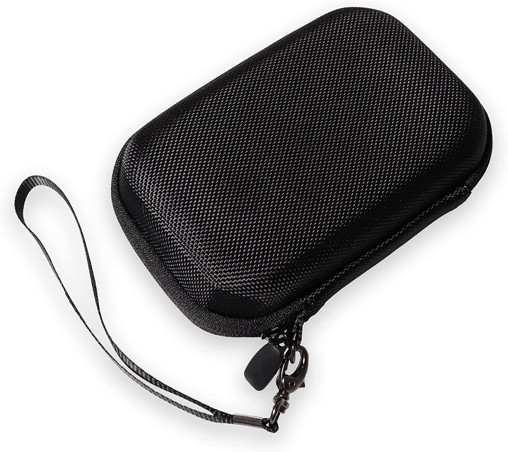 InGo Portable SSD Case - Compatible with SanDisk 1TB Extreme & Samsung X5 - Thunderbolt 3 - Carabiner, Mesh Pocket, Elastic Strap