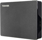 Toshiba Canvio Gaming 4TB Portable External Hard Drive USB 3.0, Black for PlayStation, Xbox, PC & Mac - HDTX140XK3CA