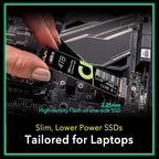 Addlink S93 4TB PCIe 4.0 M.2 Gen 4 Memory Expansion SSD, Up to 7400 MB/s, Internal Solid State Drive with HMB Technology for Laptop, Gaming and Creators