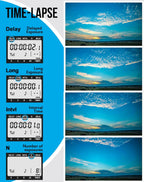 Camera Wireless Interval Shutter Remote Timer Release Compatible with Df Z7 Z7II Z6 Z6II Z5 D750 D780 D5300 D3100 D5600 COOLPIX P1000 P950; Replaces Nikon MC-DC2