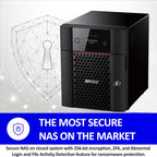 BUFFALO TeraStation 3430DN 4-Bay 16TB (2x8TB) Desktop Small-Med Business NAS w/Hard Drives Included