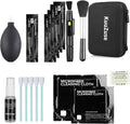 Professional DSLR Camera Cleaning Kit with APS-C Cleaning Swabs, Microfiber Cloths, Camera Cleaning Pen, for Camera Lens, Optical Lens and Digital SLR Cameras.