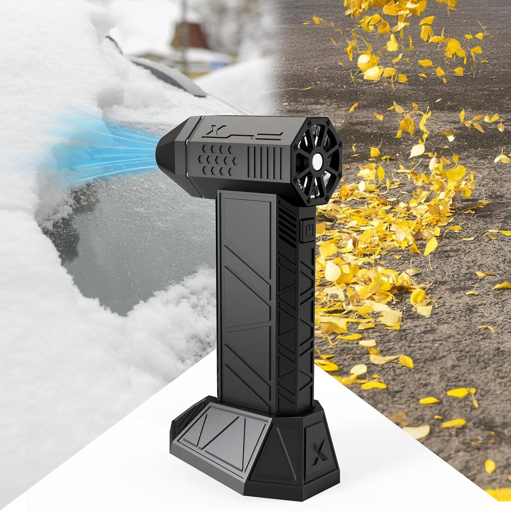 BlueBark Compressed Air Duster, 13,000 Rpm Air Duster, Replacement Of Compressed Can, Four Wind Speeds & Aviation Grade Alloy Fan Blade, Gifts For Men, For Car Accessories, Keyboard Cleaning