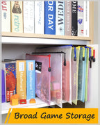 SUNEE Plastic Mesh Zipper Pouch 10x14 in (6 Colors, 12 Packs),Extra Large Water-Resistant Zip Bag for School Office Supplies, Puzzles & Games Organizing Storage