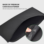 Computer Keyboard Dust Cover Sleeve Bag for Universal Keyboard, 68-87 Keys Wireless/Wired Gaming PC Keyboard Dust Cover, Logitech/Dell/Corsair/Havit/Redragon/Arteck/Apple Keyboard Protector-Black