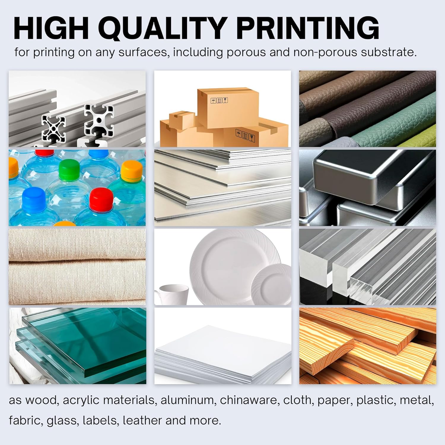 Handheld Printer Ink Cartridge 45ml Solvent Fast Dry, 0.5-Inch Nozzle for Non-Encrypted Portable Mobile Inkjet Printer Only, Universal Surface Printing