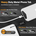 Kaptron Adjustable Phone Wrist Strap - Universal Cell Phone Lanyard Wrist Strap with Lanyard Patches