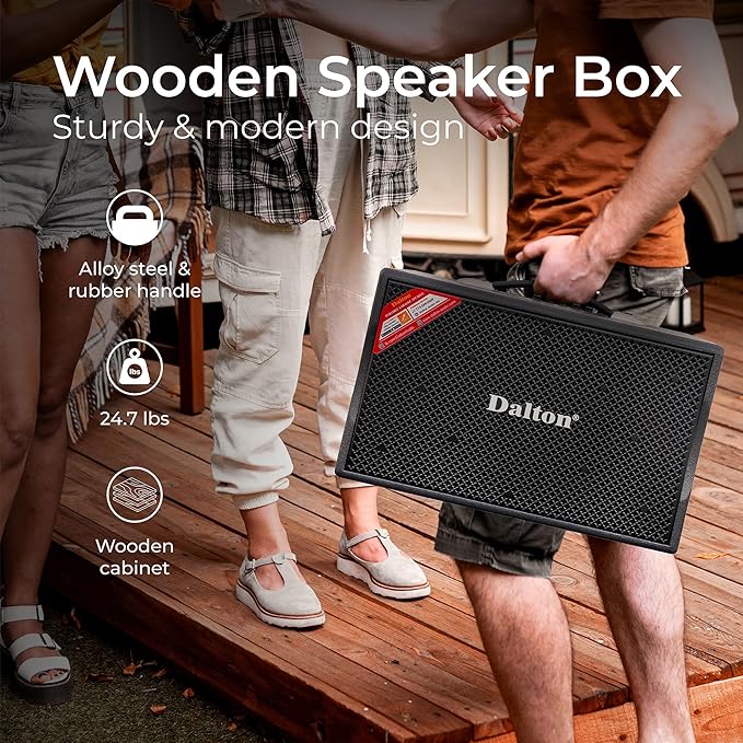 KS8Pro Karaoke Machine for Adults Karaoke Machine with Bluetooth and Wireless Microphone for Adults, Portable Bluetooth Speaker System with 2 Microphones, Loud Speakers for Tv Kareoke and Events Use