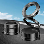 Latest Upgraded Suction Cup Phone Mount Nano Gel 360°Phone Stand Vacuum Magnetic Car Phone Holder for MagSafe Car Mount 110 LBS Car Accessories for iPhone 16/15/14/13/12 / Android