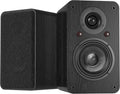 LONPOO Powered Bookshelf Speaker, Active Near Field Studio Monitor with 4" Caron Fiber Woofer and 1" Silk Domed Tweeter,100 Watts RMS with eARC, Optical, Coaxial, Wireless Bluetooth Streaming,Aux-in