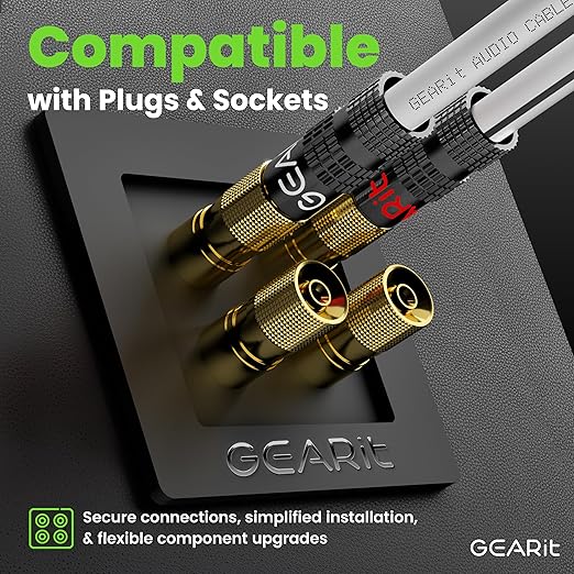 14AWG Speaker Wire, GearIT Pro Series 14 AWG Gauge Speaker Wire Cable (200 Feet / 60.9 Meters) Great Use for Home Theater Speakers and Car Speakers White