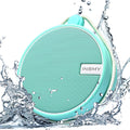 INSMY C12 IPX7 Waterproof Shower Bluetooth Speaker, Portable Small Speaker, Speakers Bluetooth Wireless Loud Clear Sound Support TF Card Suction Cup for Outdoor Kayak Canoe Beach Gift (Mint)
