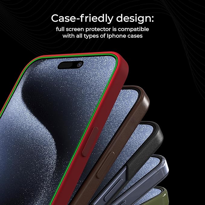 Deppa |2 Pack| Anti-Blue Light Screen Protector for iPhone 12/12 Pro (6.1')| Scratch Resistant Tempered Glass | 3D Edge to Edge Coverage | Easy Installation Kit | Eye Safeguard TÜV Certified