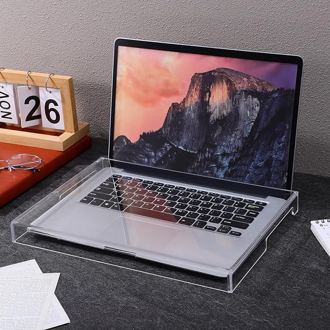 Laptop Keyboard Protector Acrylic Keyboard Cover Clear Mechanical Keyboard Dust Cover Computer Keyboard Cover Transparent Protector 14inch Clear Keyboard Protector