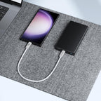 1 FT Short USB4 Cable 2 Packs, 240W USB C to USB C 40gbps Fast Charging, 8K Video Monitor Cord Compatible for Thunderbolt 4, Thunderbolt 3 and USB4 Devices