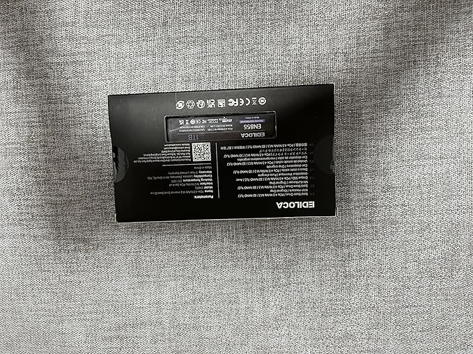 500GB PS5 SSD with Heatsink PCIe Gen4 NVMe M.2 Gaming SSD, 7400MB/s Read, 1GB DRAM Cache, 3D TLC | Internal Solid State Drive Compatible with PS5 & PC(EN855)